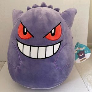Squishmallow X Pokémon Gengar 10” BNWT